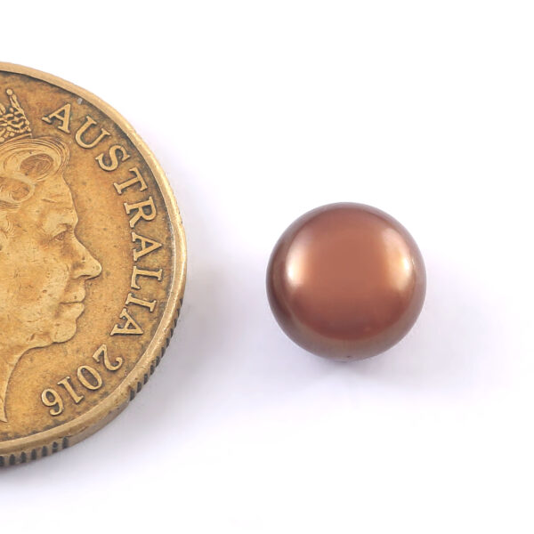 Black Pearl (Cultured Moti) - 4.32 Carats