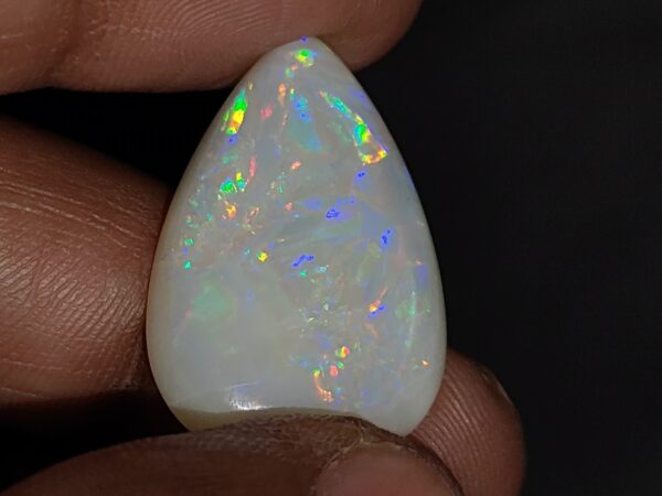 White Opal With Fire - 14.43 Carats (King Size)