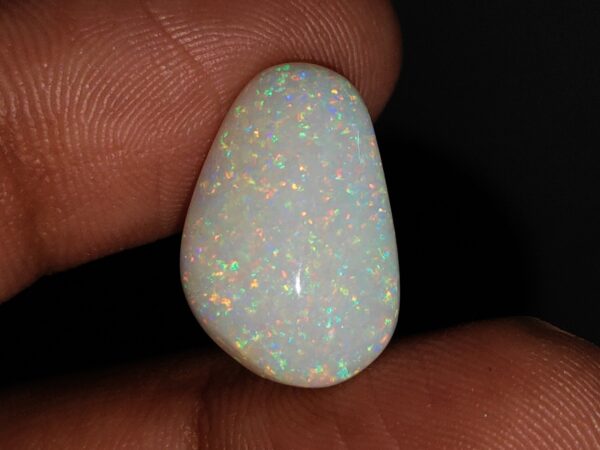 White Opal With Fire - 8.72 Carats