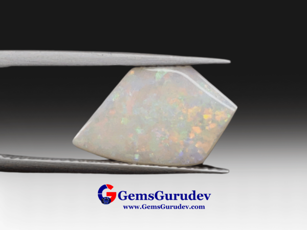White Opal With Fire - 2.14 Carats (Antique Piece)