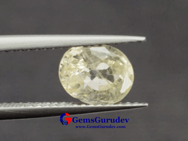 Yellow Sapphire (Pukhraj) - 2 Carats